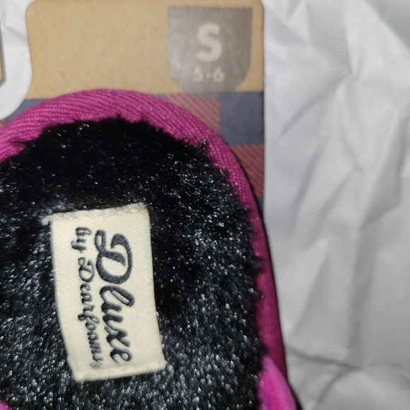 Limited Edition Deluxe By Dearfoams Halloween Slippers with Bats New - Picture 5 of 5